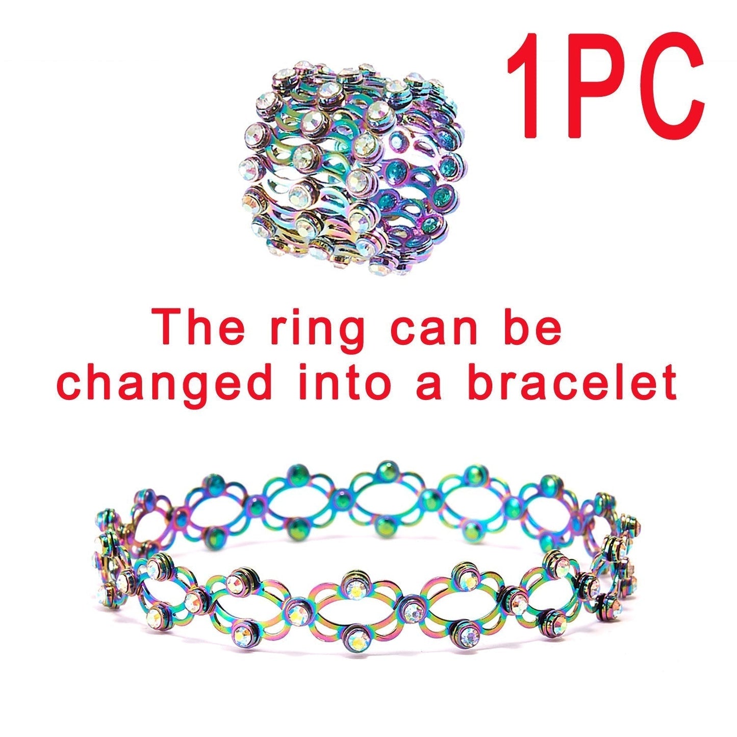 🔥Kaufe 1 erhalte 1 gratis🔥Faltbarer Ring-Armband