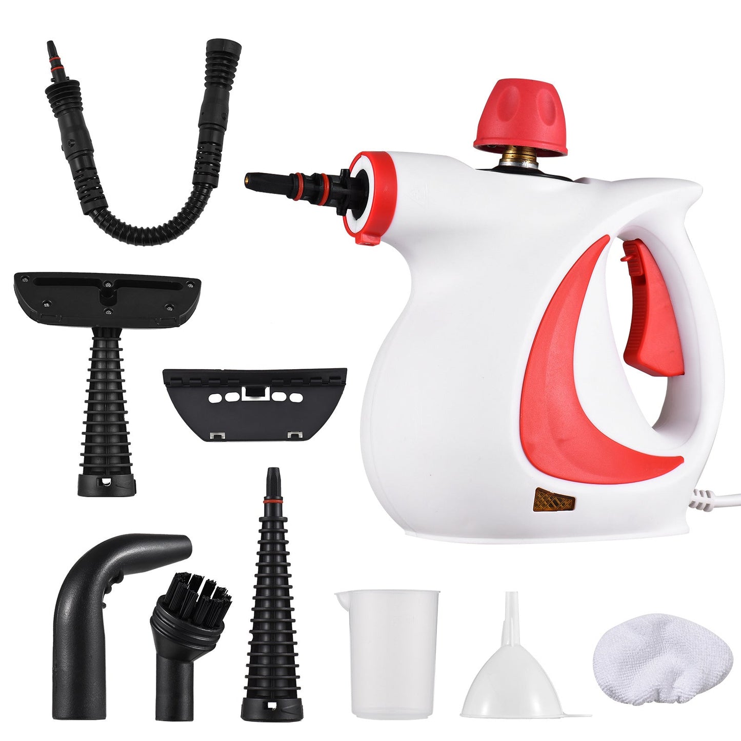đ 60% RABATT! đ Hand-MultiflĂ€chen-Dampfreiniger mit Druckboost â 12-teiliges Set, Chemiefrei & 99,9 % Keimabtötung