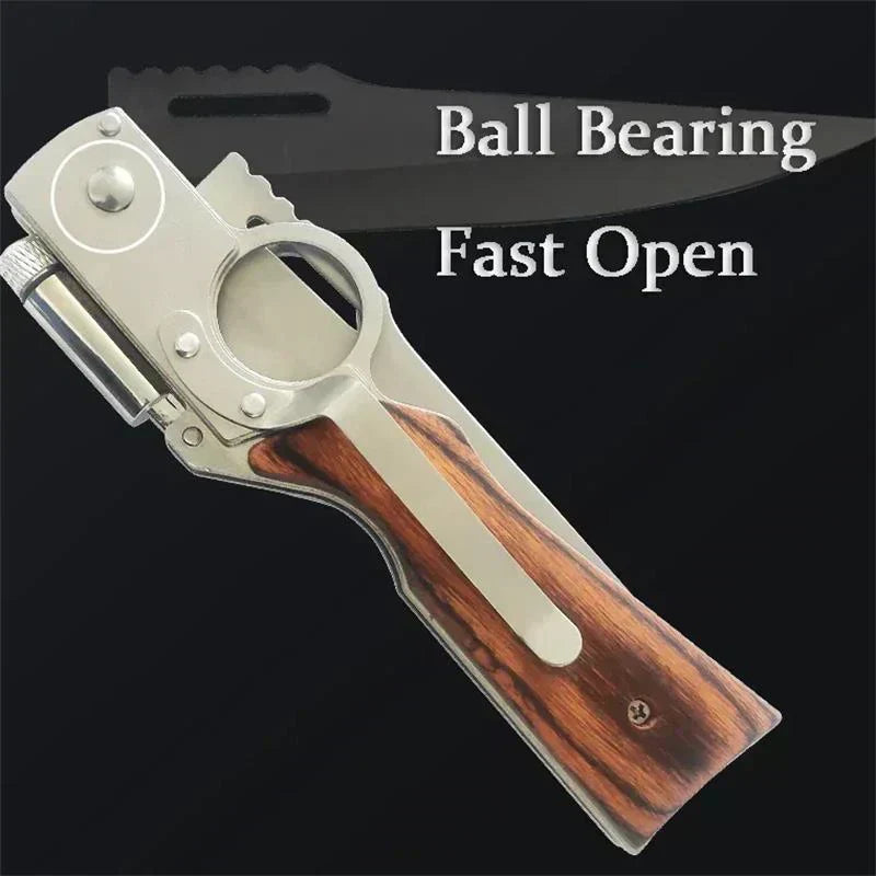 đ„Multifunktionales AK47-Taschenmesser fĂŒr Outdoor-Abenteuer und Selbstverteidigung