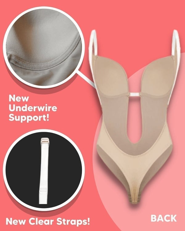 ✨Heißer Verkauf✨Rücken freizügiges Kleid - Unsichtbarer Body Shaper BH für den Rücken