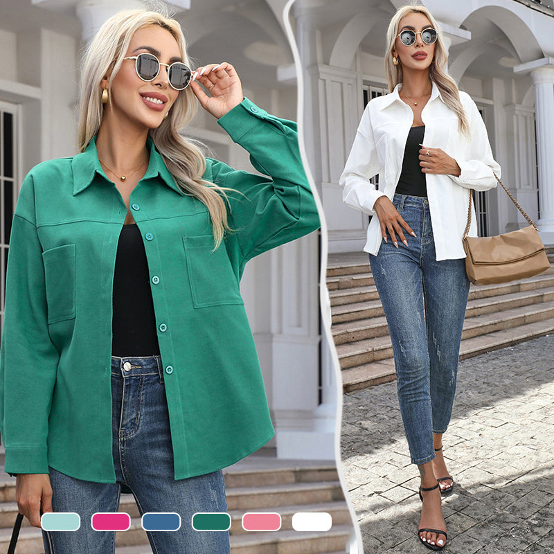 Women's Long Sleeve Button-Down Shirt