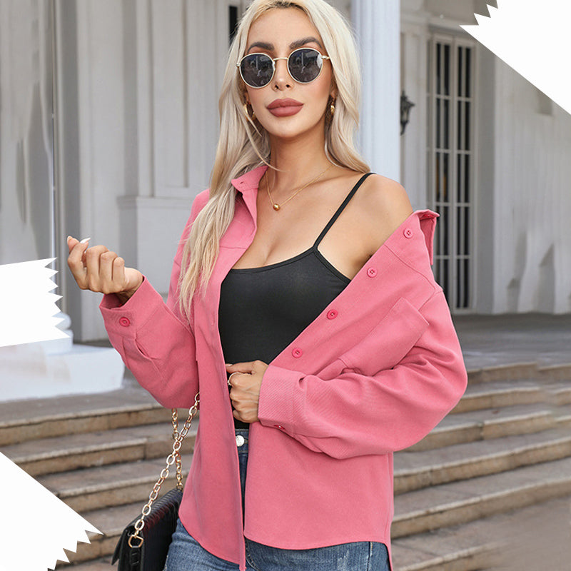 Women's Long Sleeve Button-Down Shirt