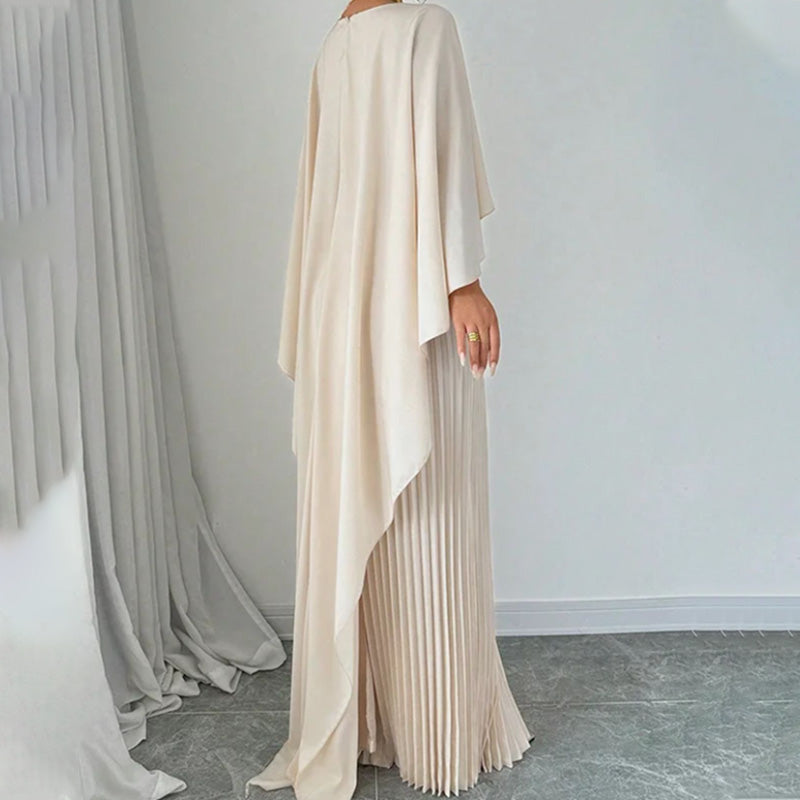 💖LAST DAY SALE 49% OFF💖Elegant Unique Pressed Pleat Irregular Dress