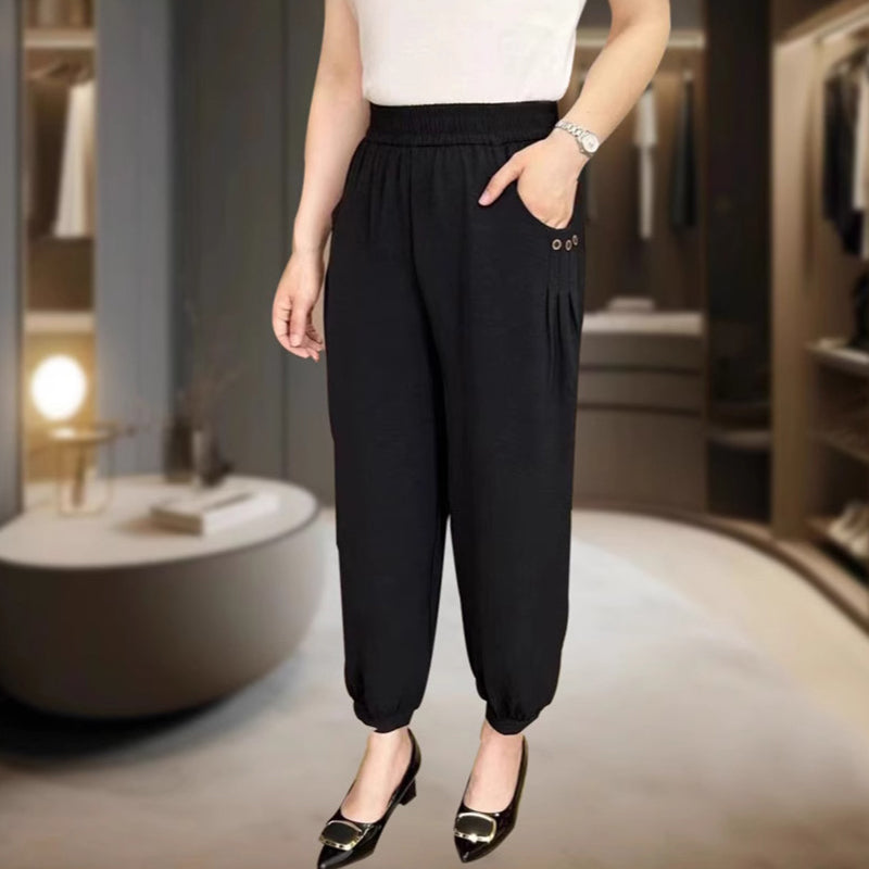 Kühle, atmungsaktive, lockere Freizeithose für Damen