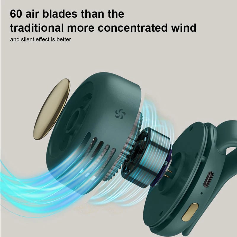 ⏳Begrenzte Zeit 50% Rabatt💥Kleiner Whirwind-Clip-Halsfächer