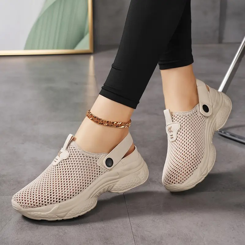 👟✨EVA-Sohlen federn jeden Schritt ab-Atmungsaktive, rutschfeste und lässige orthopädische Damen-Sneaker🚶♀️🏞️