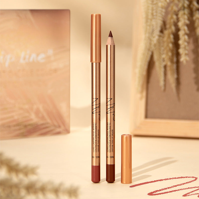 👄 💄 12er Set Lippenkonturenstifte wasserfest & abriebfest – Langanhaltend farbintensiv, geschmeidige Textur für Alltags- und Profi-Makeup🎨