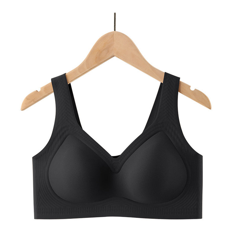 Atmungsaktiver, weicher, nahtloser BH im Tank-Stil