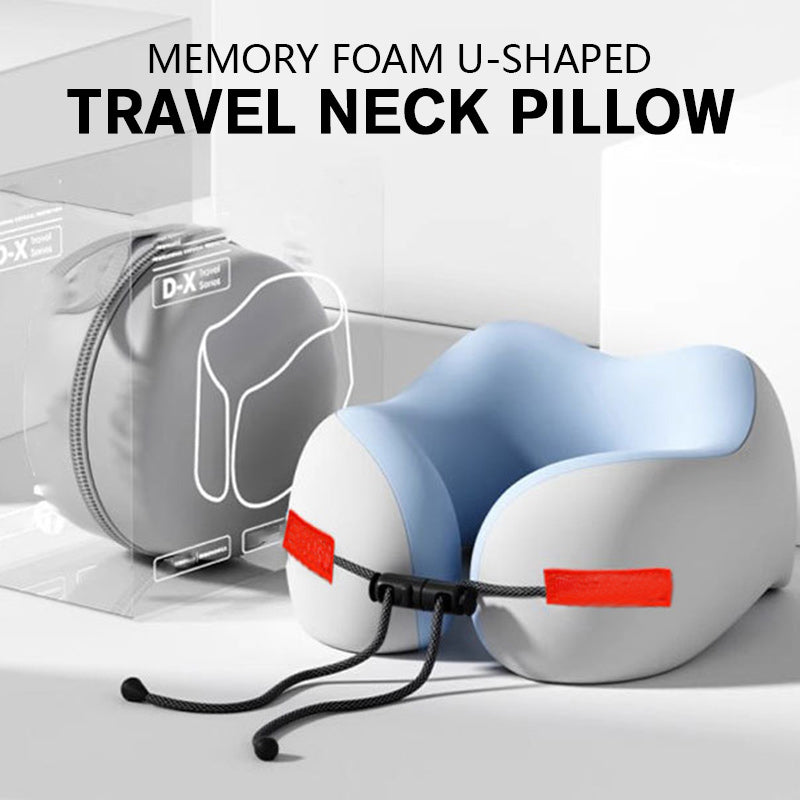 đ„Letzter Tag Sonderangebot: 50 % Rabattâïžđ€Memory Foam U-förmiges Reise-Nackenkissen