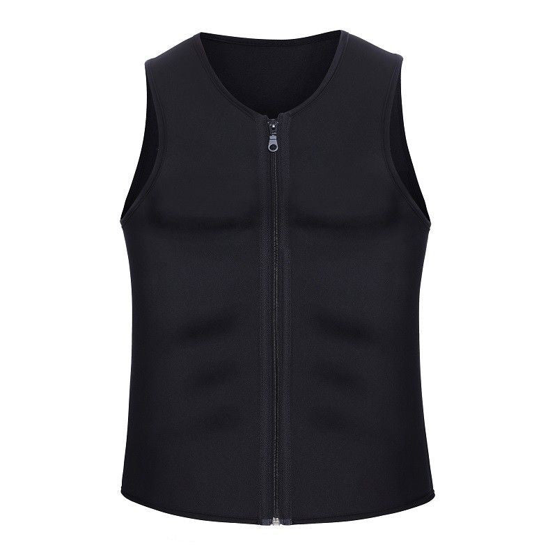 💪Herren-Trainings-Body-Shaper-Tanktop mit Reißverschluss🔥