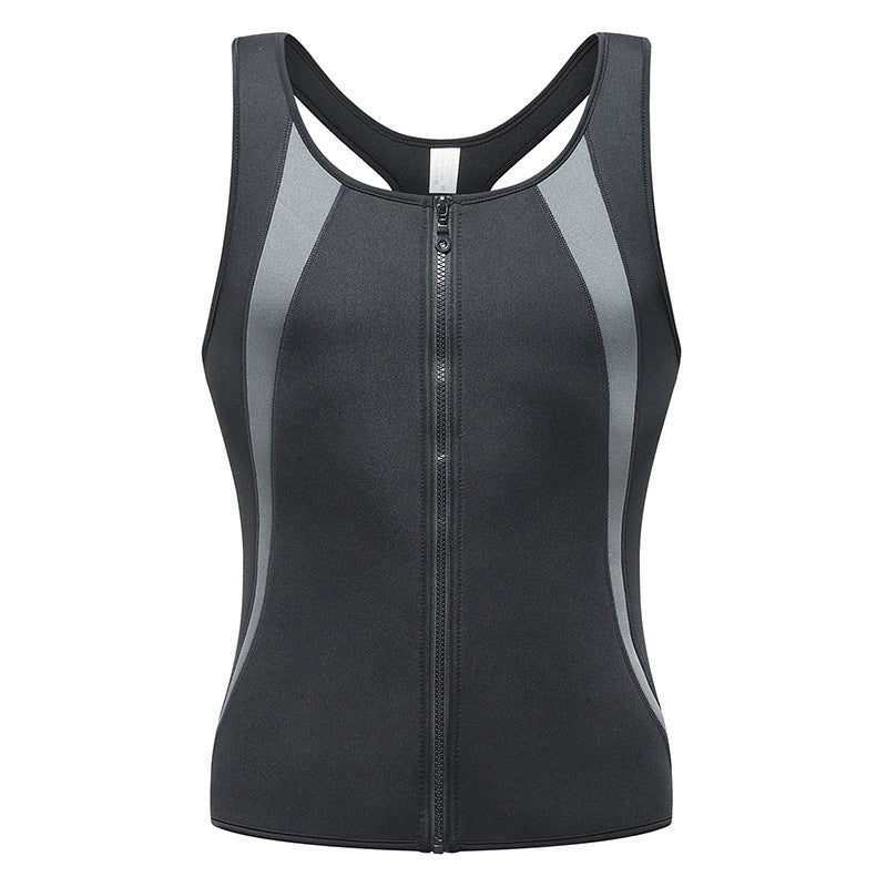 💪Herren-Trainings-Body-Shaper-Tanktop mit Reißverschluss🔥
