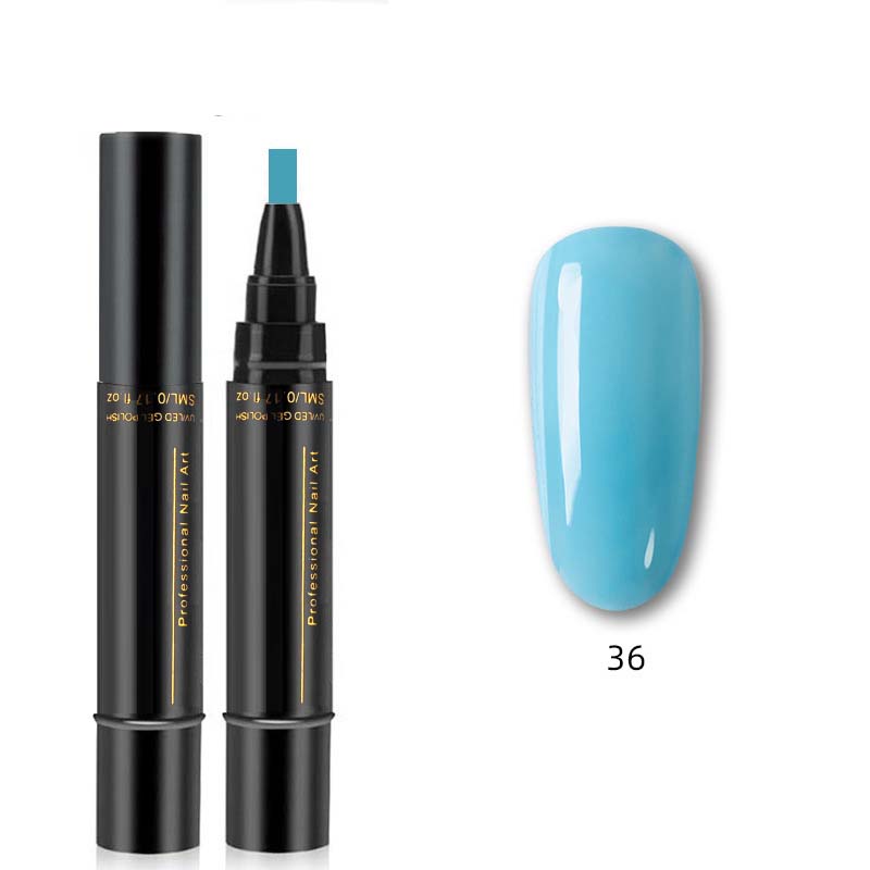 💅 Zwei zum Preis von einem! 3-in-1 Gel-Nagellackstift – Einfache Anwendung, 8 Trendfarben, kein separates Basis- & Decklack nötig
