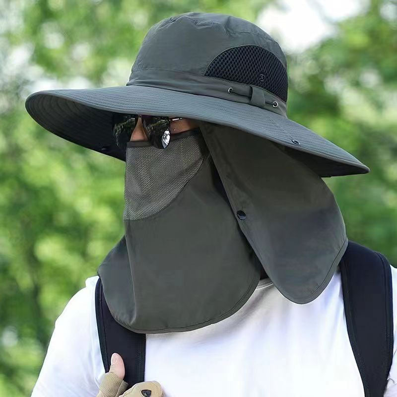 🛡️ 50% RABATT! Outdoor Sonnenhut mit UPF50+ & Gesichtsschutz – Nie mehr Sonnenbrand beim Wandern! 🥾