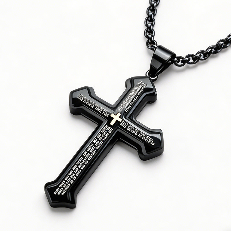 đ˘đ˘ 61% RABATT !! â° Herren-Vaterunser-Kreuz-Halskette