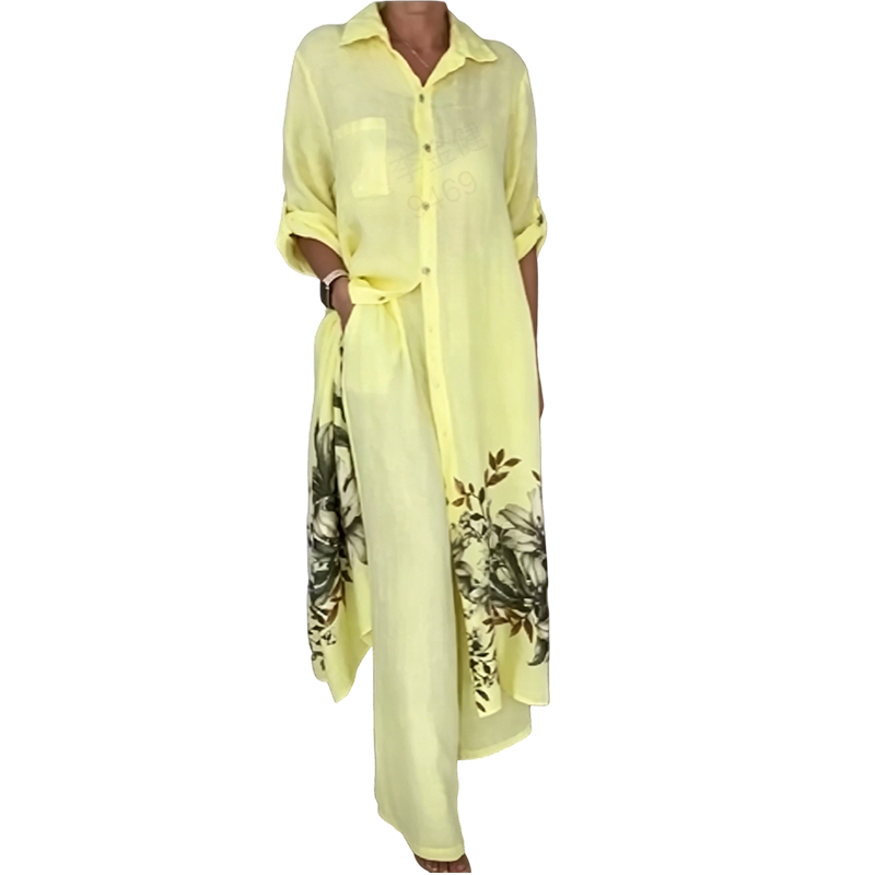✨ Kunstvolles Floral-Outfit für Damen – Leicht, modern & vielseitig kombinierbar!
