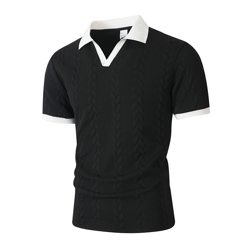 👕 50% RABATT! 🔥 Herren Strick-Polo-Shirt – Klassisch, Bequem & Dein Neuer Alltagsliebling 🏙️