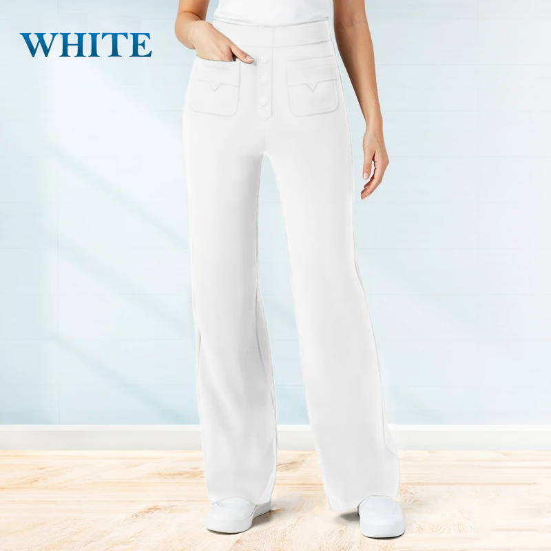 🔥Letzter Tag 50% RABATT🔥2026 NEUE Damen Casual High Waist Stretch Hose 2