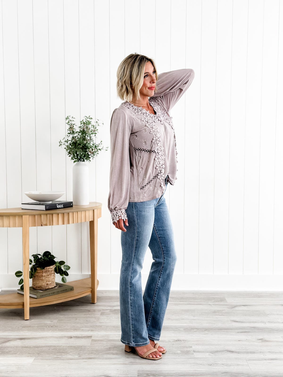 🔥Sommer-Sale: 50% RABATT❤️👖Holy Grail Bootcut-Jeans zur Bauchkontrolle