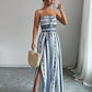 ✨Damen Jumpsuit Schulterfrei Floral im Boho-Stil – Eleganter Sommer-Overall mit Bardot-Ausschnitt – 50% Rabatt