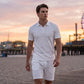 👔 Lässiges Herren Polo & Shorts Set ✨ Sommerliches 2-teiliges Freizeit-Outfit für Strand, Stadt & Urlaub