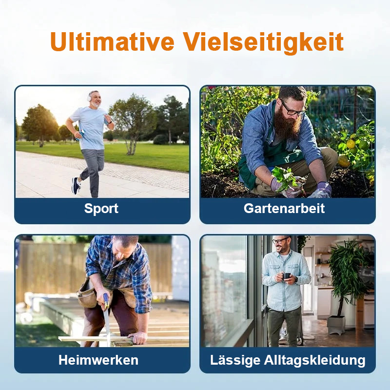 ⏰ Nur noch heute 50% Rabatt! 🏆 MultiPants hochelastische Herren Cargohose mit vielen Fächertaschen, strapazierfest & 5-fach dehnbar – perfekt für aktiven Alltag🏃‍♂️