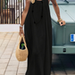 💃LETZTER TAG DES SALE – 50 % RABATT!!✨Einfarbiges rückenfreies Cami-Kleid für Damen💕