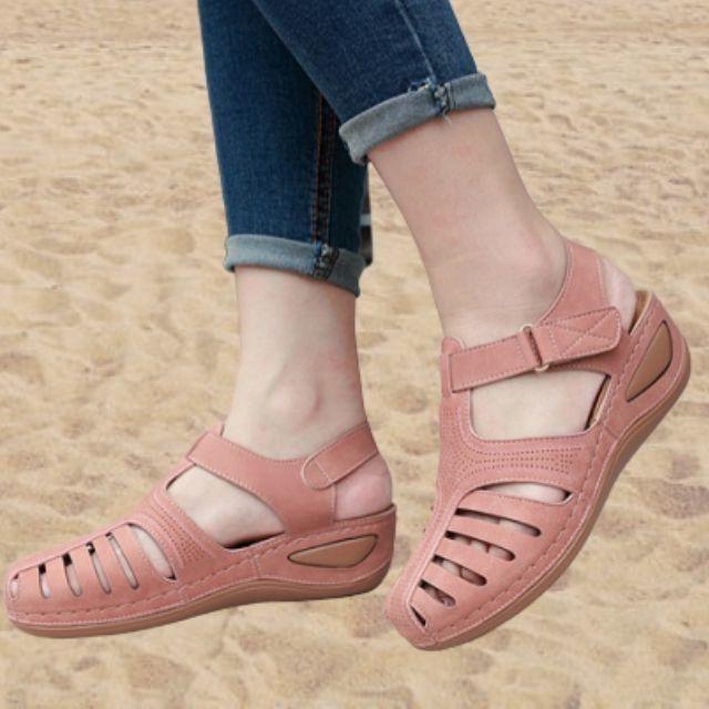 🔥Aktion - 50 % Rabatt🎉-Leichte orthopädische Ledersandalen von höchster Qualität