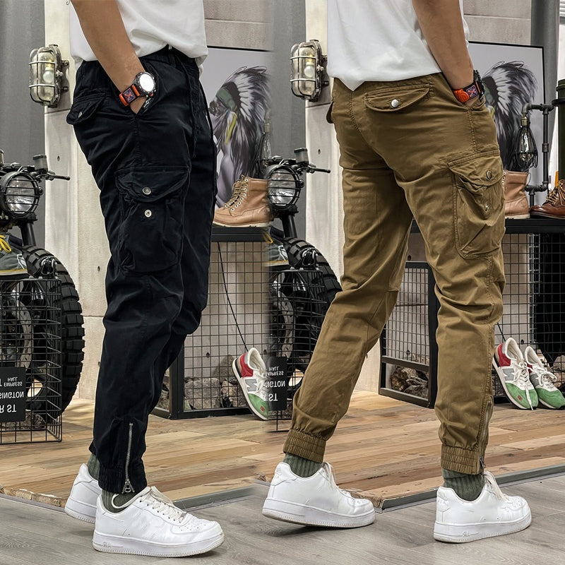 🛠️ 50% RABATT! Herren Cargohose mit Mehrfachtaschen – Lässig, robust & mit verstellbarer Taille!