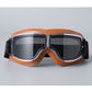 🏍️ 50% RABATT! Vintage Motorradbrille – Mit UV-Schutz, antibeschlagend & verstellbarem Riemen!