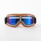 🏍️ 50% RABATT! Vintage Motorradbrille – Mit UV-Schutz, antibeschlagend & verstellbarem Riemen!