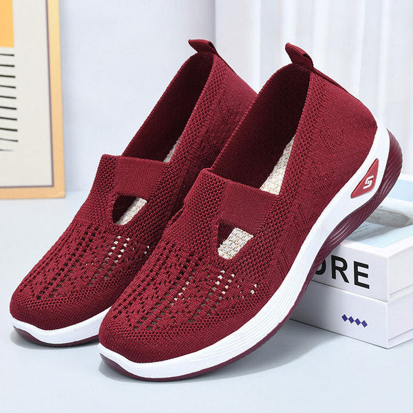💥Kostenloses Geschenk geben🔥Damenschuhe, bequeme, atmungsaktive, rutschfeste orthopädische Wanderschuhe für Menschen mittleren Alters und ältere Menschen