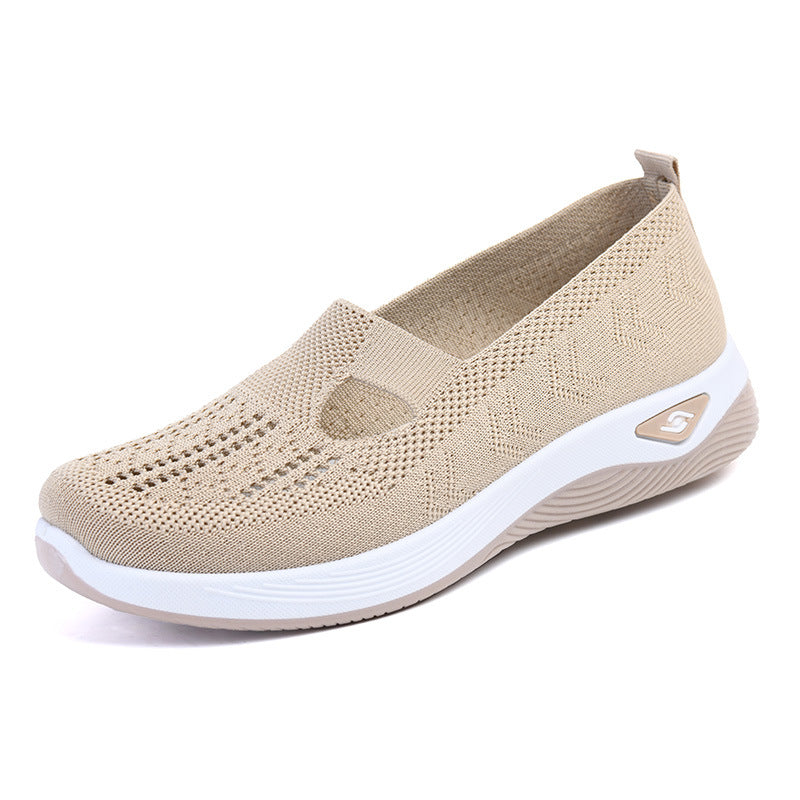 💥Kostenloses Geschenk geben🔥Damenschuhe, bequeme, atmungsaktive, rutschfeste orthopädische Wanderschuhe für Menschen mittleren Alters und ältere Menschen