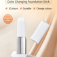 🎉KJØP 1, FÅ 1 GRATIS🎉 [OFFISIELT PRODUKT] BLANC Cover Cream Stick med avtakbar børste – koreansk fargeskiftende foundationstift med kollagenkapsler (0,45 oz)