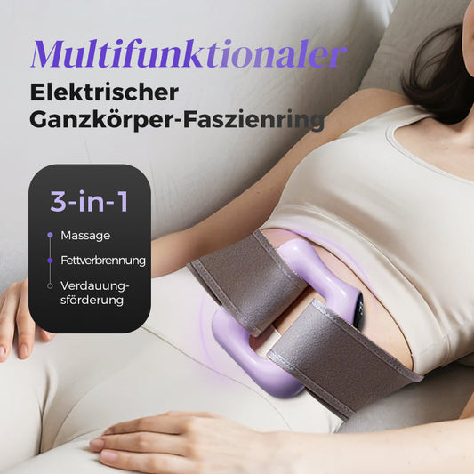 🔥 Multifunktionaler Elektrischer Faszienring – 3-in-1 Massagegerät für Ganzkörper, Verbessert Beweglichkeit & Verdauung☀️💪