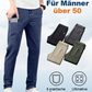 ⏰ Nur noch heute 50% Rabatt! 🏆 MultiPants hochelastische Herren Cargohose mit vielen Fächertaschen, strapazierfest & 5-fach dehnbar – perfekt für aktiven Alltag🏃‍♂️