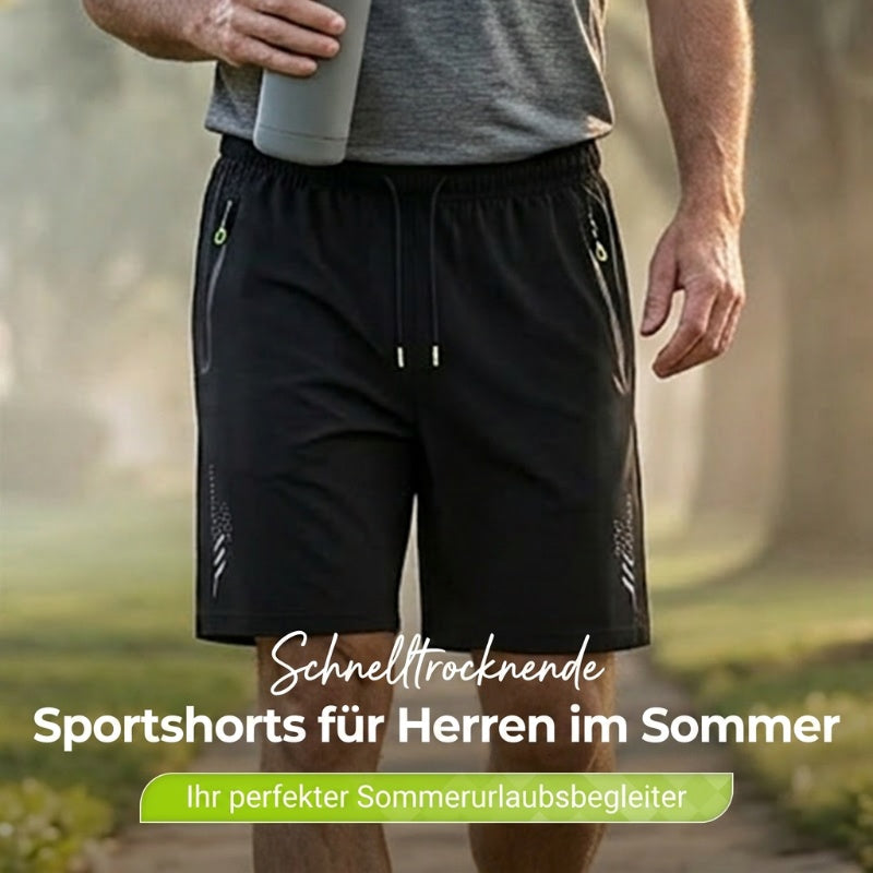 Schnelltrocknende Herren-Sportshorts