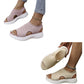 👡 Damen Strick-Plateausandalen ✨ Atmungsaktive bequeme Sommersandalen mit weicher Sohle für Stadt & Spaziergänge