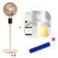 🎊Sommeraktion: 50 % Rabatt und versandkostenfrei🌀✨Motor Standventilator, 20dB sehr leiser Ventilator, 30m Wurfweite, 2465m³/h Luftvolumen, Fan mit Fernbedienung & Kühlung