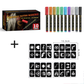 🎨50% OFF NOW! Temporary Tattoo Markers for Skin – Long-Lasting Waterproof Body Art Tattoo Pens, DIY Temporary Tattoo Kit for Parties, Festivals, Halloween & Cosplay