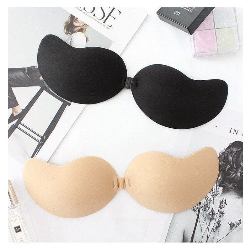 ⏰ Nur noch heute 50% Rabatt! ✨ Selbstklebender trägerloser Push-Up BH, unsichtbar & wiederverwendbar, sanfter Lift für tiefe Ausschnitte, Neckholder und trägerlose Kleider in 2 Farben ✨