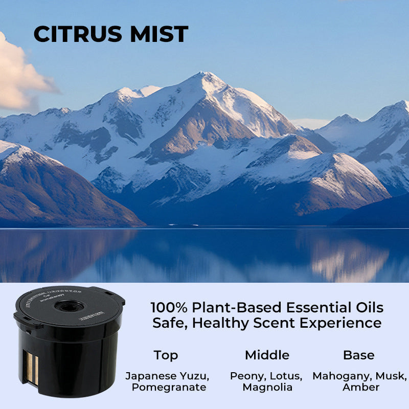 ☁️2025 Cloud Mist Auto-Diffusor – Automatische Ein-/Ausschaltung mit 30-Tage-USB-C-Akku und 1 Nachfüllpackung = 1 Jahr Frische
