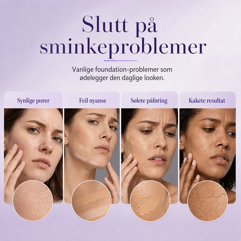 2-i-1 foundationstift som skifter farge