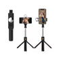 📢📢50 % Rabatt!! ⏰ Multifunktionaler Selfie-Stick mit LED-Fülllicht – Bluetooth-Fernbedienung, Stativ, 360° verstellbar – für Fotos, Live & Reisen ✨📱