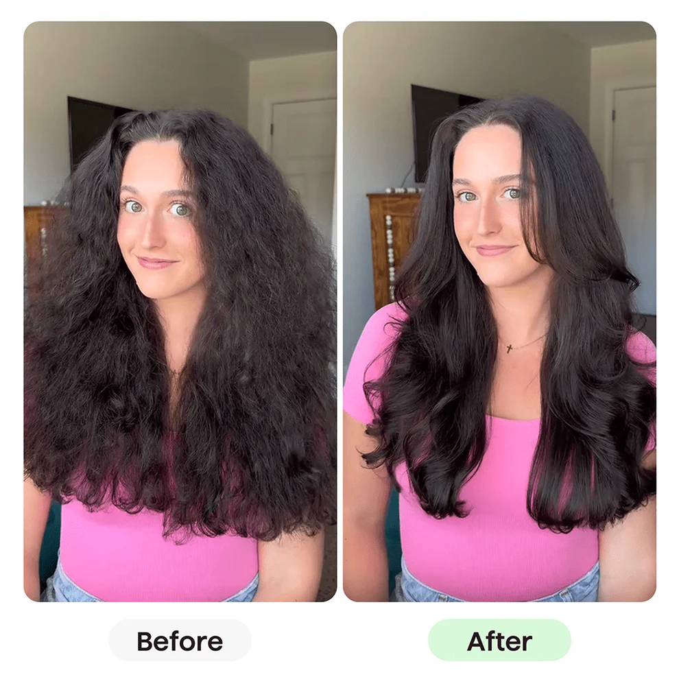 ✨ Heißluftbürste mit Ionen-Technologie – Schonendes Styling & weniger Frizz!