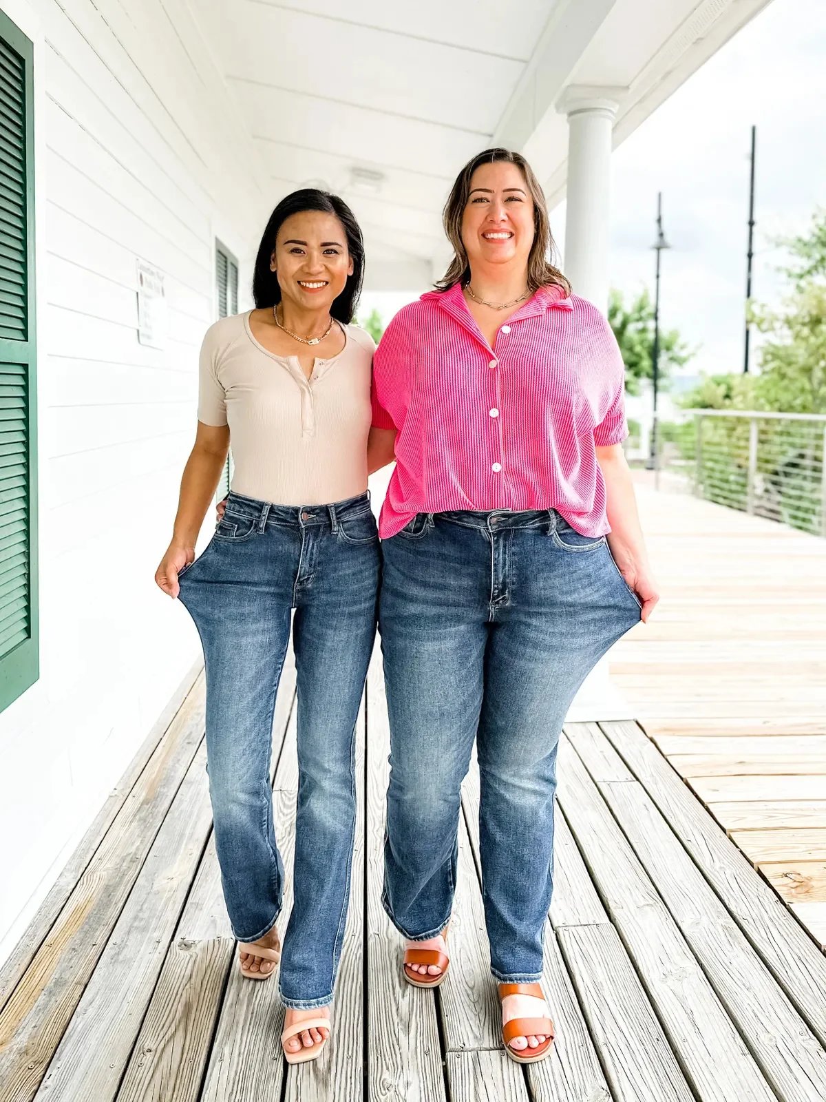 🔥Sommer-Sale: 50% RABATT❤️👖Holy Grail Bootcut-Jeans zur Bauchkontrolle