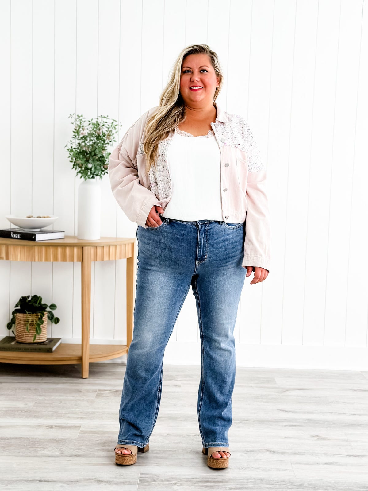 🔥Sommer-Sale: 50% RABATT❤️👖Holy Grail Bootcut-Jeans zur Bauchkontrolle