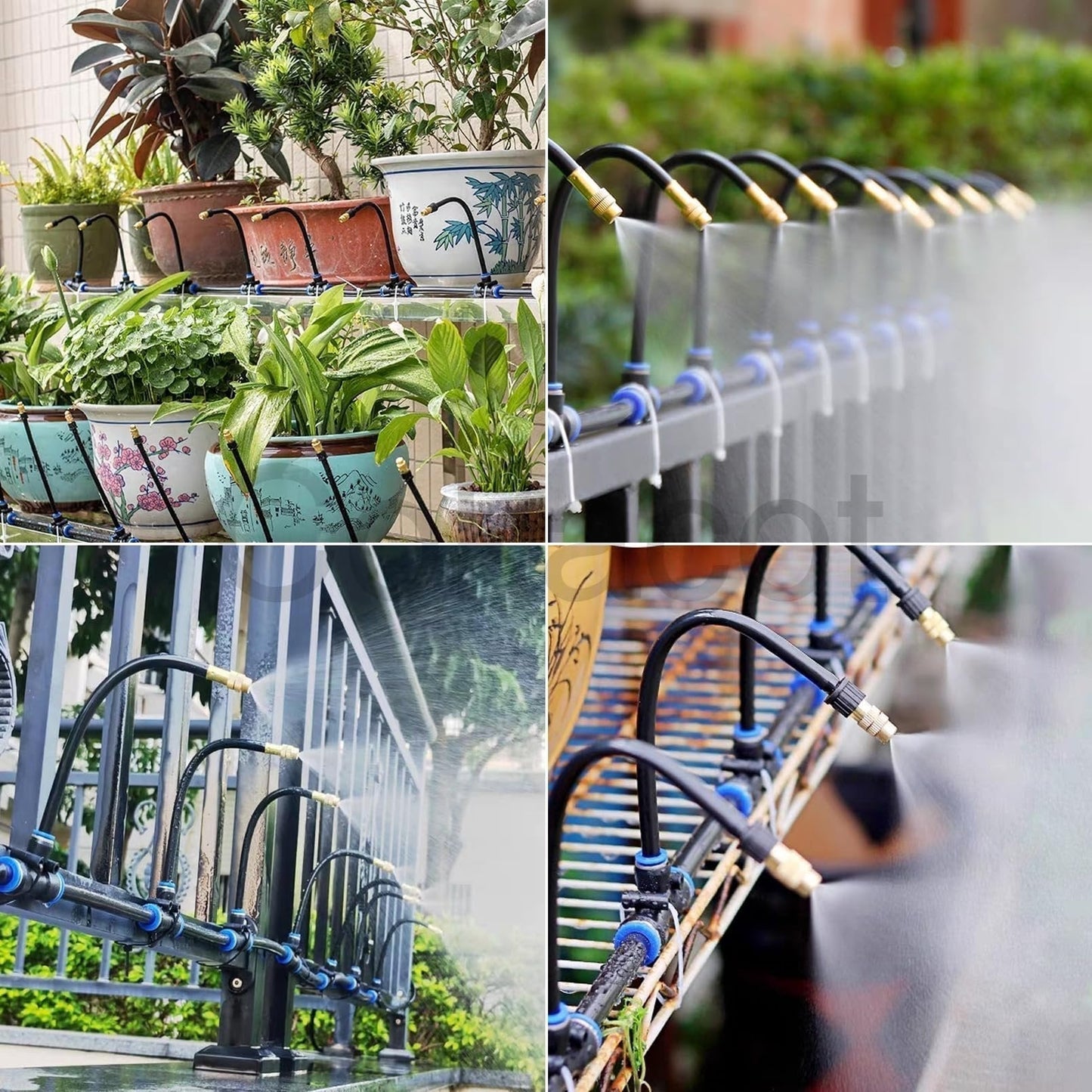 🏖️Sommer-Schnäppchen 50% Rabatt✨🌱360° Gebogenes Garten-Automatik-Bewässerungssystem