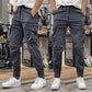 🛠️ 50% RABATT! Herren Cargohose mit Mehrfachtaschen – Lässig, robust & mit verstellbarer Taille!