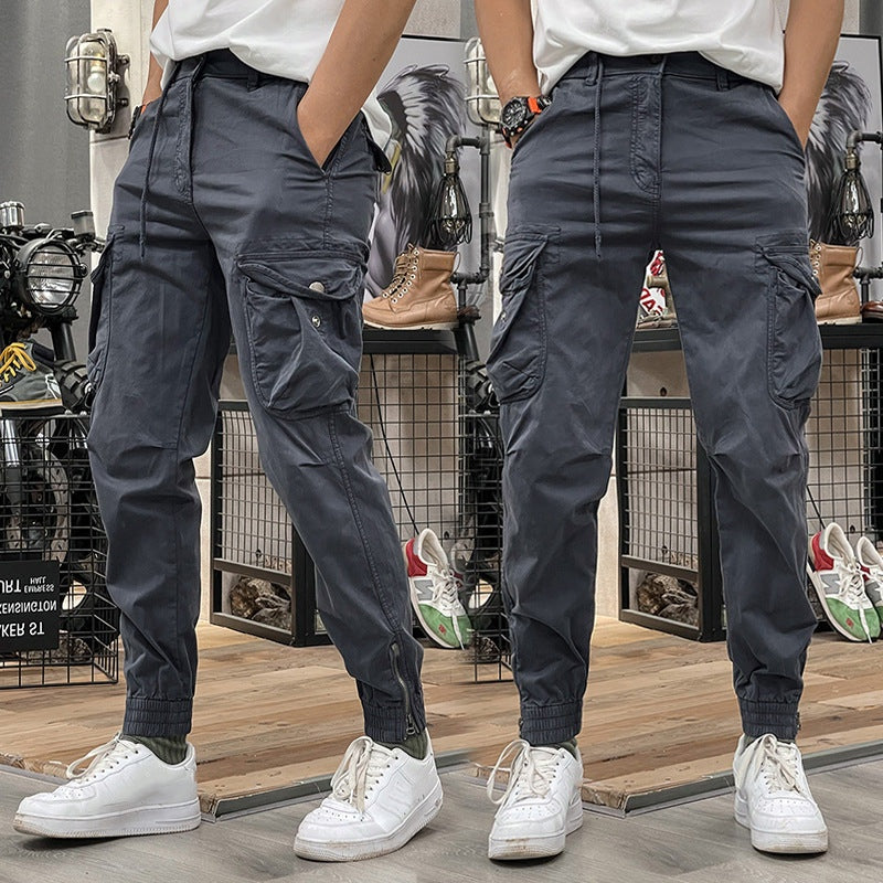 🛠️ 50% RABATT! Herren Cargohose mit Mehrfachtaschen – Lässig, robust & mit verstellbarer Taille!