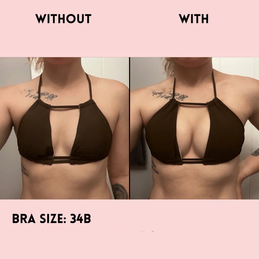 ⏰ Nur noch heute limitierter Sonderpreis! 🔥 1 kaufen, 1 GRATIS! Ultra Boost selbstklebende unsichtbare Einlagen mit Patentdesign, sofortiger Lift & perfekte Dekolleté-Form für Trägertops, Neckholder und tiefe Ausschnitte ✨